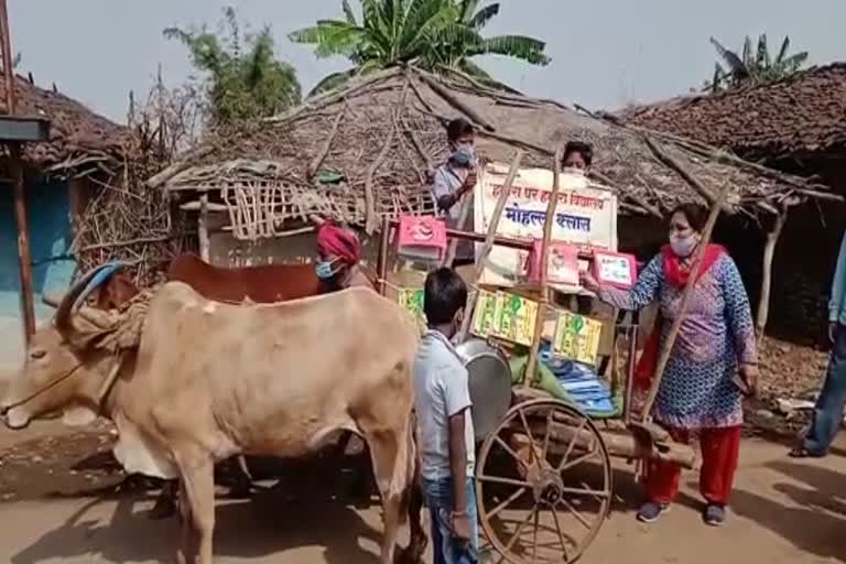 Betul Bullock cart school