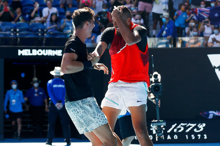 All-Australian men's doubles final in Melbourne