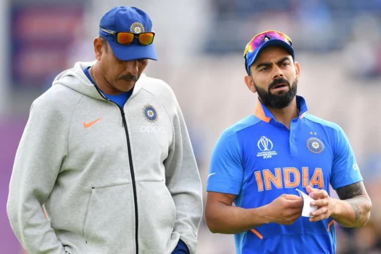 Ravi Shastri about virat kohli  Ravi Shastri says Virat Kohli need a break from the game  Kohli need a couple of month's break says Shastri  കോലിക്ക് ഉപദേശവുമായി രവി ശാസ്‌ത്രി  കോലിക്ക് കുറച്ച് മാസത്തെ ഇടവേള ആവശ്യമാണെന്ന് രവിശാസ്ത്രി  വിരാട് കോലിക്ക് സമ്മർദ്ദമുണ്ടെന്ന് രവി ശാസ്‌ത്രി