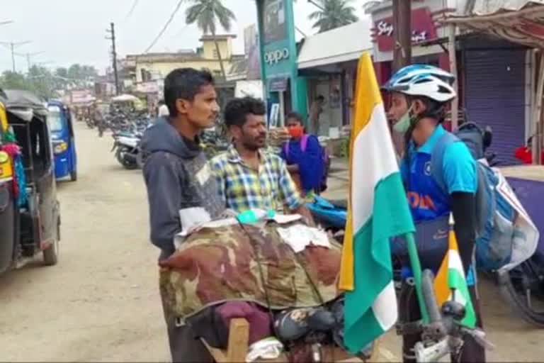 uttar pradesh youth awareness  message on environment pollution