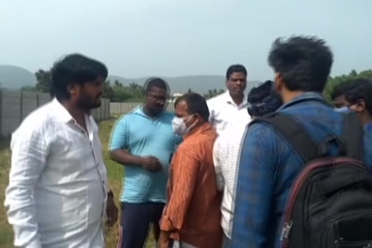 YCP Leaders Attack on Govt Employees