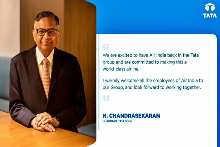 Tata Group officially takes over Air India