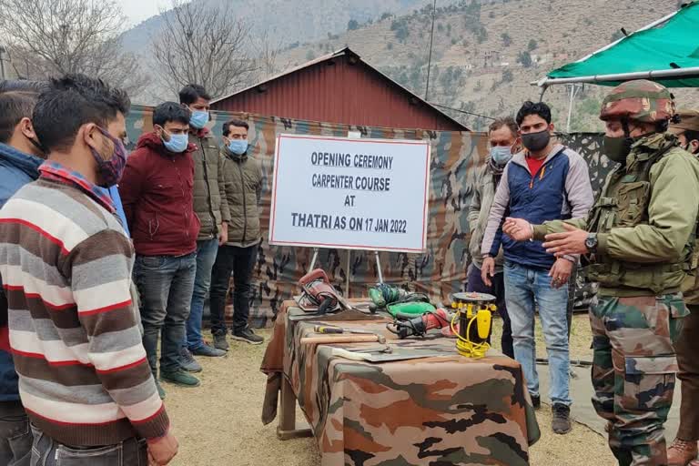 Operation Sadbhawna: Indian Army started Carpenter Course for youth in Doda