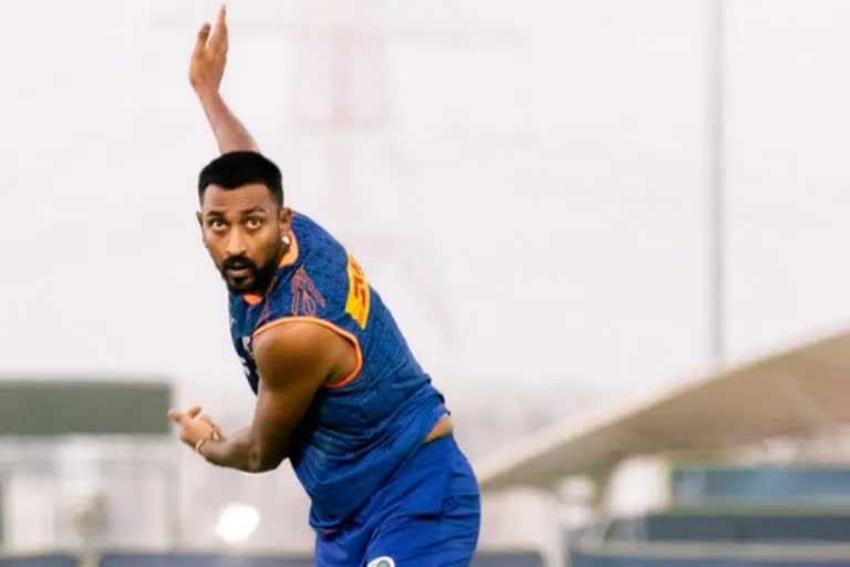 Krunal Pandya's Twitter account hack