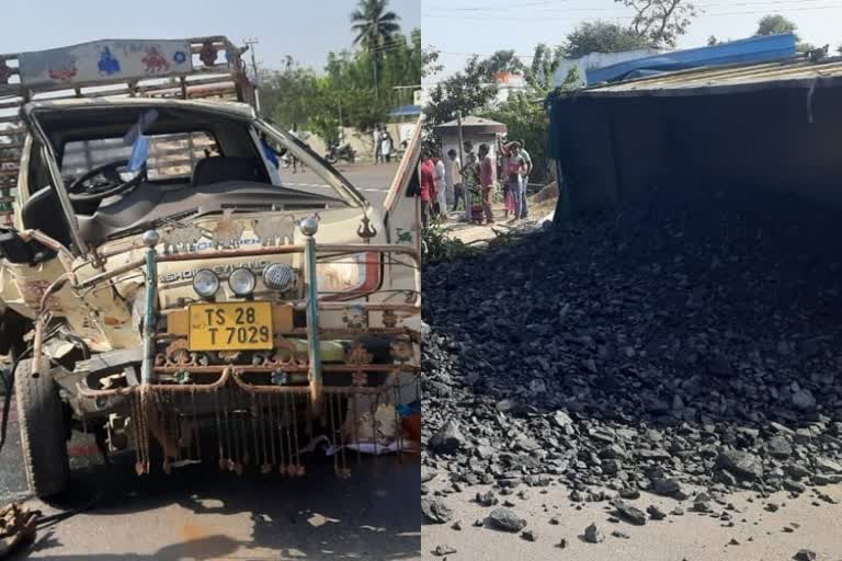 Lorry Bolta in Bhadradri