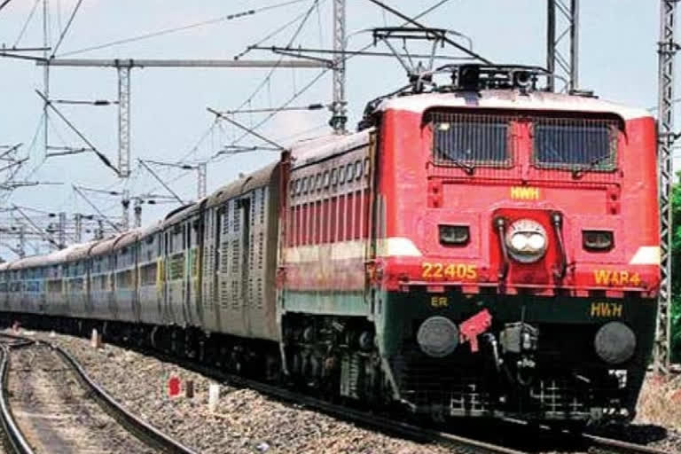 diversion in train operation due to track doubling work in Dhanbad Railway Division