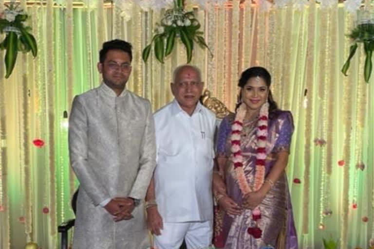 Yeddyurappa's grand-daughter commits suicide  Soundarya suffering from mental health issues including depression  BS Yediyurappa grand-daughter Soundarya  യെദ്യൂരപ്പയുടെ കൊച്ചുമകളെ മരിച്ച നിലയിൽ കണ്ടെത്തി  35കാരിയായ സൗന്ദര്യയെ മരിച്ച നിലയിൽ