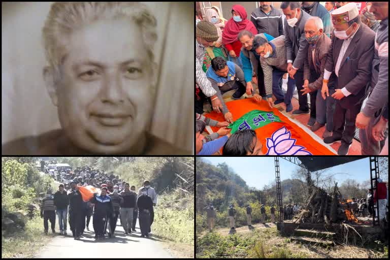 Kashmiri Lal Joshi funeral