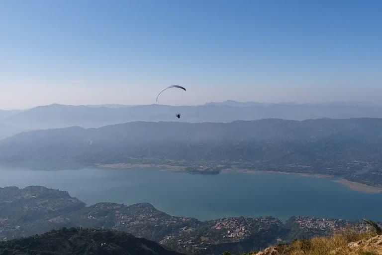 Paragliding allowed in Bandla