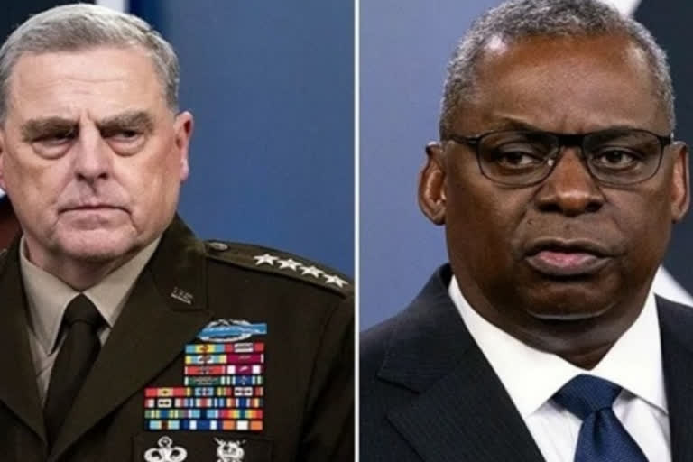 Ukraine crisis  US has not moved any troops  Lloyd Austin on Ukraine  Defense Secretary statement  Mark Milley  NATO  യുക്രൈന്‍ റഷ്യ സംഘര്‍ഷം  യുക്രൈന്‍ അതിര്‍ത്തിയിലെ റഷ്യന്‍ ലൈനിക വിന്യാസം  യുക്രൈനിനെ ചൊല്ലി റഷ്യ അമേരിക്ക നേര്‍ക്കു നേര്‍