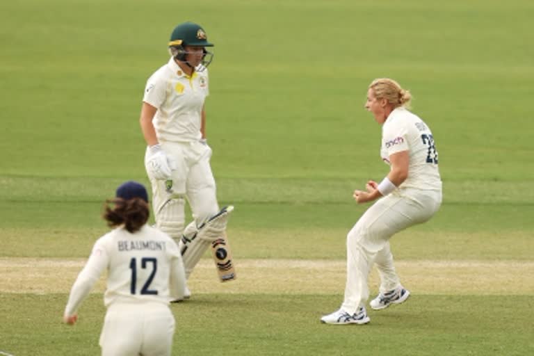 Women's Ashes Test  Sports news  Cricket news  Katherine brunt ashes  Heather knight ashes  Australia vs england  Aus vs ENG ashes women  Ashes women news