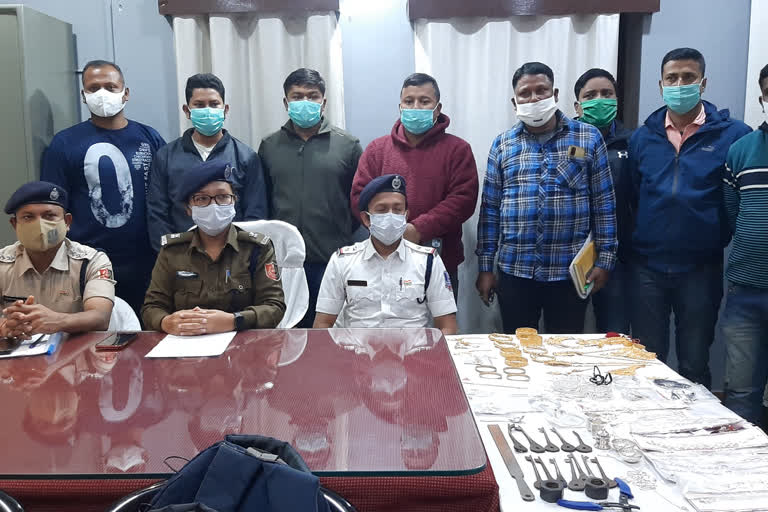 Bihar Gang Arrested for Robbery in Siliguri