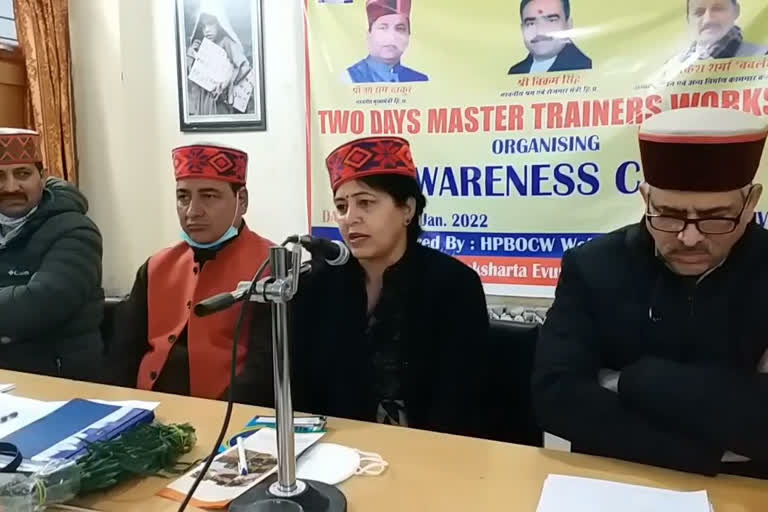 Master Trainers workshop Mandi