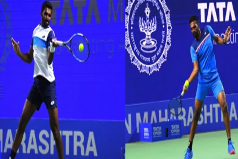 Tata Open Maharashtra  Tata open prajnesh  Tata open arjun  Tennis news  Sports news