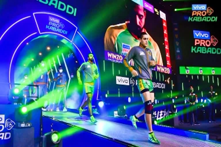 प्रो कबड्डी लीग  Pro Kabbadi League  पीकेएल 8  PKL 8  Patna Pirates  Gujarat Giants  पटना पाइरेट्स  गुजरात जायंट्स  मशाल स्पोर्ट्स