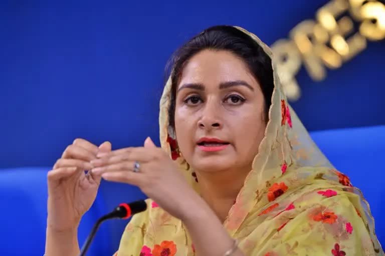 SAD MP Harsimrat Kaur Badal