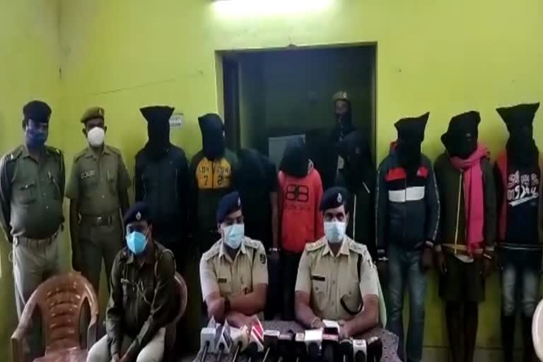 robbery gang arrested by police in balangir