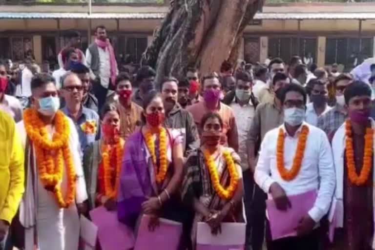 panchayat election campaign at bargarh