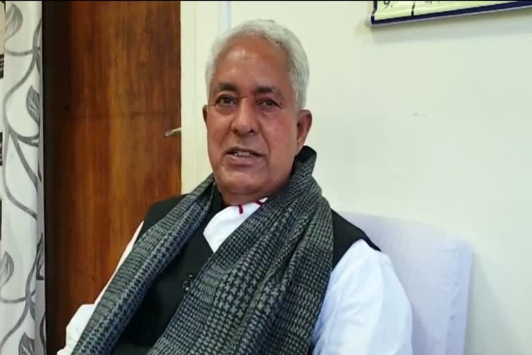 Rajasthan health minister Parsadi lal Meena on vaccination