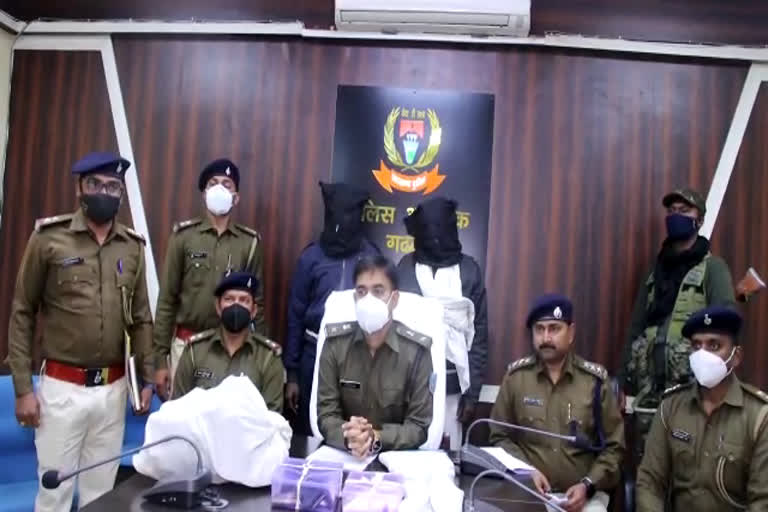 two-naxalites-arrested-in-garhwa-weapons-recovered-from-maoist