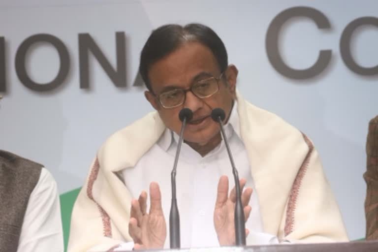 Opposition has no views on economy P Chidambaram