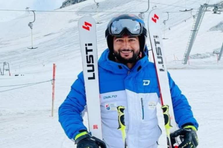 Arif Khan leaves for Winter Olympics