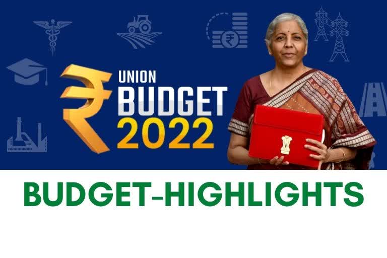 Union Budget 2022 important declarations