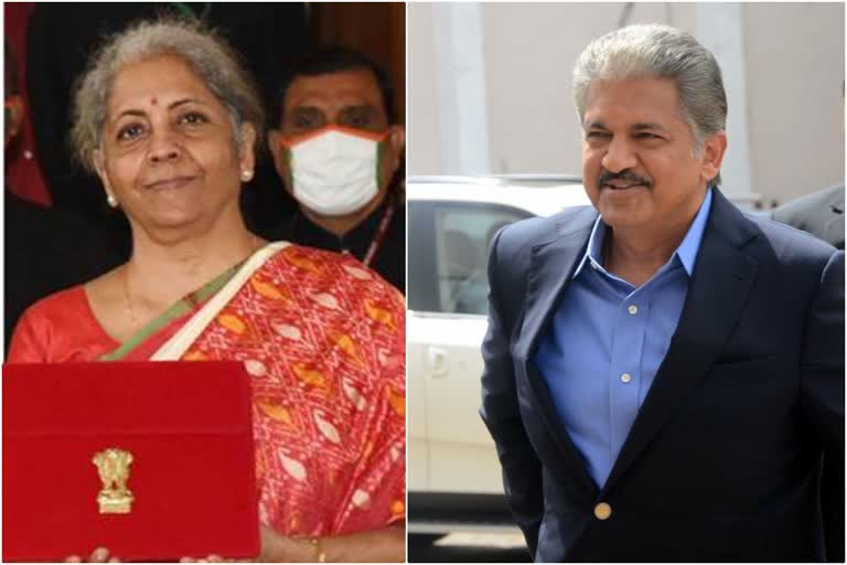 anand mahindra sitharaman