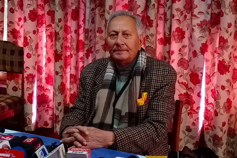 Vijay Singh Mankotia in Dharamsala