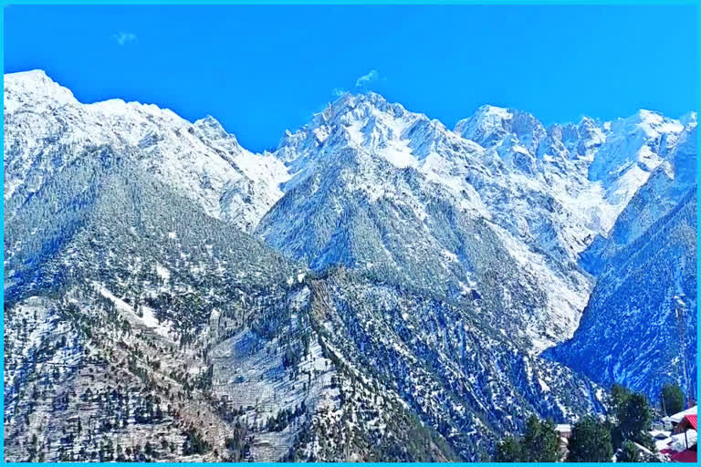 snowfall Alert in Kinnaur