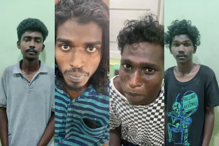 Bike theft gang arrested in Kazhakoottam  കഴക്കൂട്ടം നാലംഗ ബൈക്ക് മോഷണ സംഘം അറസ്റ്റിൽ  തിരുവനന്തപുരം ബൈക്ക് മോഷണം  Four bike thieves arrested in trivandrum