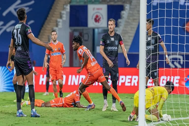 Late Romario striker helps FC Goa draw with Odisha