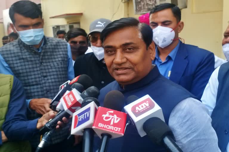 Govind singh dotasra on Rajasthan BJP protest