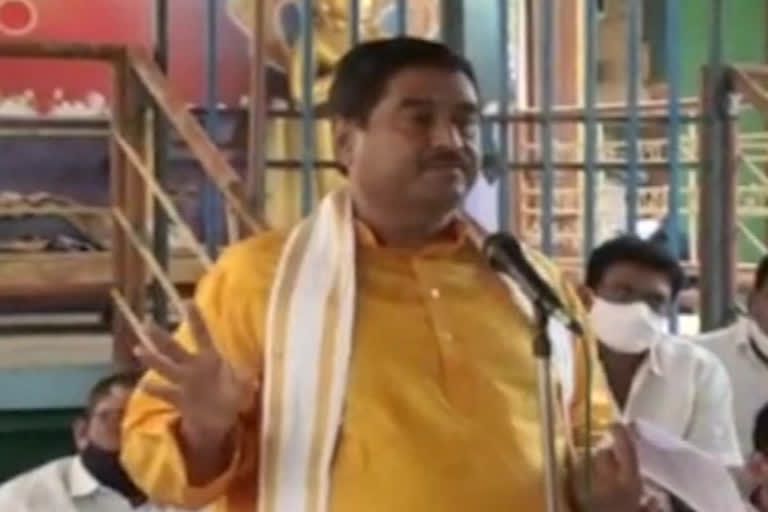 ysrcp mla dharmana