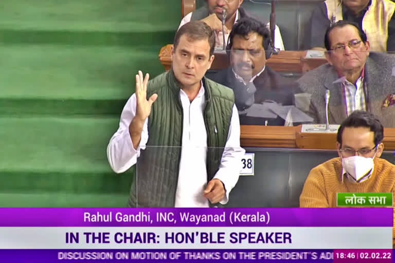 Presidential address seemed like a was a list of bureaucratic ideas: Rahul Gandhi in LS