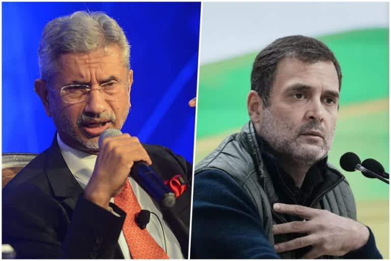 EAM Jaishankar slams Rahul Gandhi