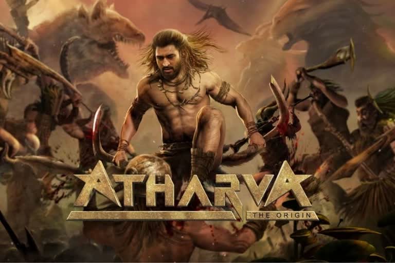 MS Dhonis first look from Atharva The Origin unveiled, Dhoni in web series Dhoni avatar in atharva