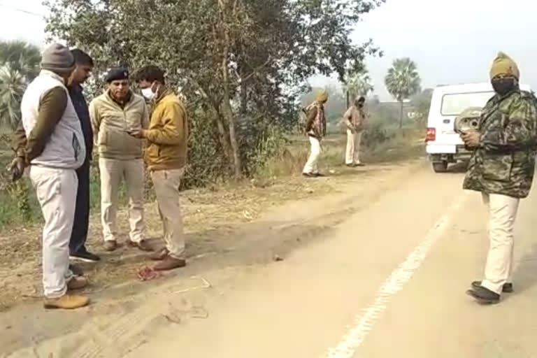 Criminals shot Darigaon SHO Diwakar Kuma