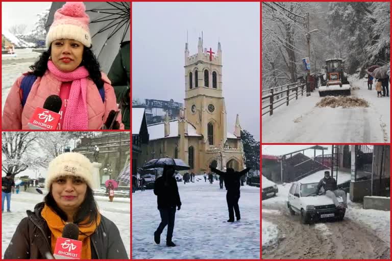 SNOWFALL IN SHIMLA