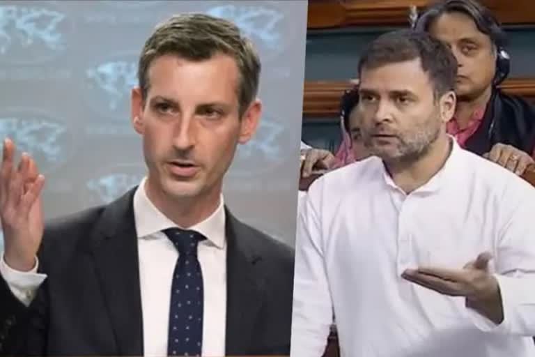 us spokesperson on rahul gandhis china pakistan remark in lok sabha