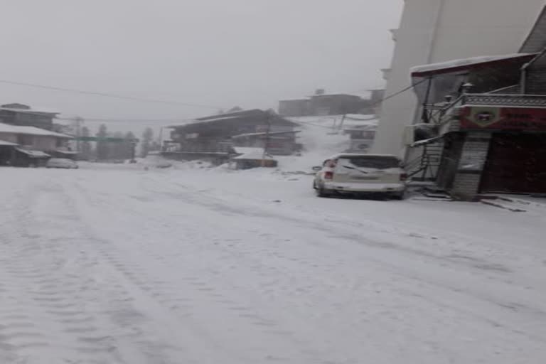 National Highway 5 blocked near Narkanda