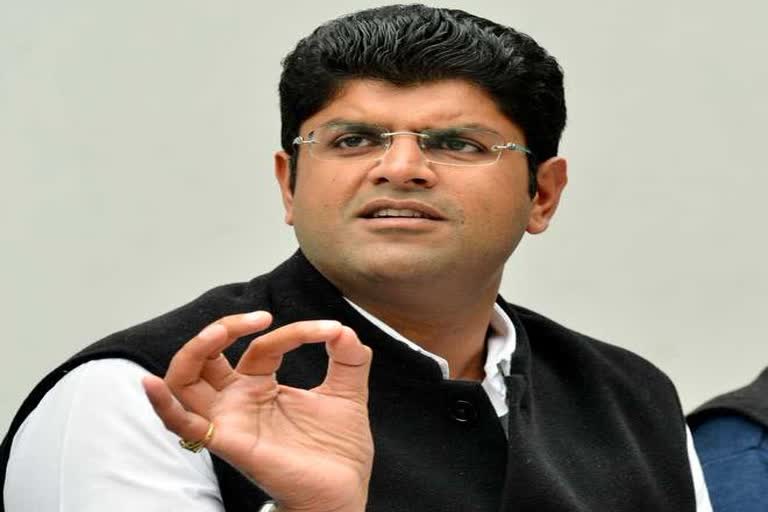 Dushyant Chautala Statement on reservation law Court stay