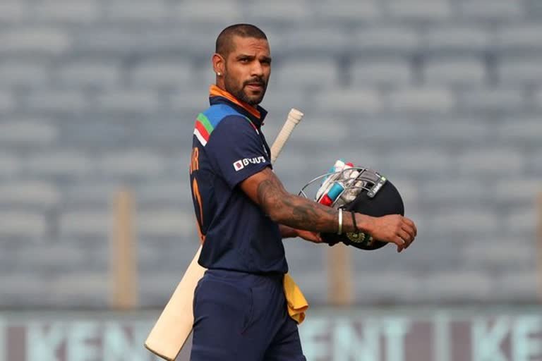 Indian cricketer Shikhar Dhawan shares a post on social media after being tested COVIDB Positive says, i am fine