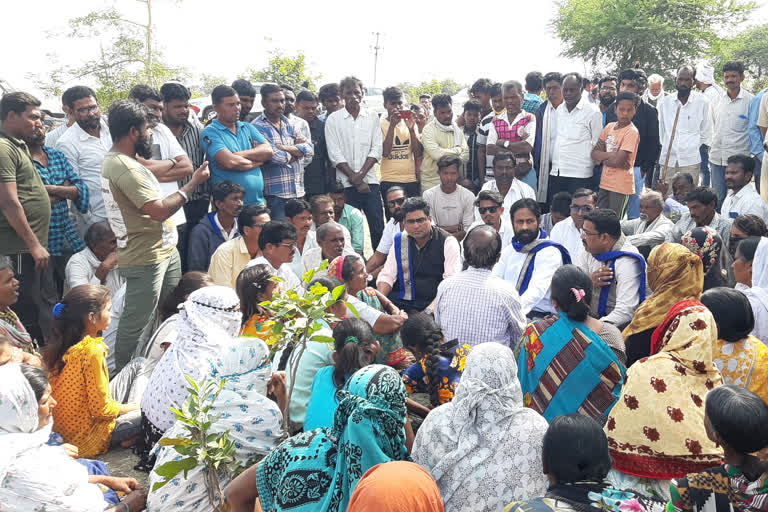 Savangi Magrapur People Agitation I