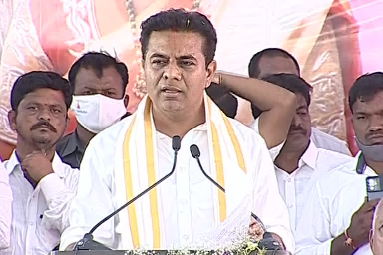 Minister KTR comments on central government budget