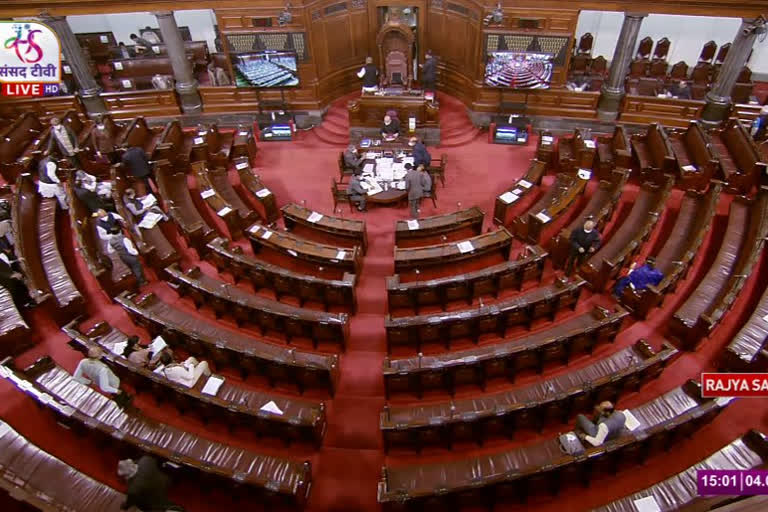 Rajya Sabha adjourned till Monday as Opposition walks out over governor issue