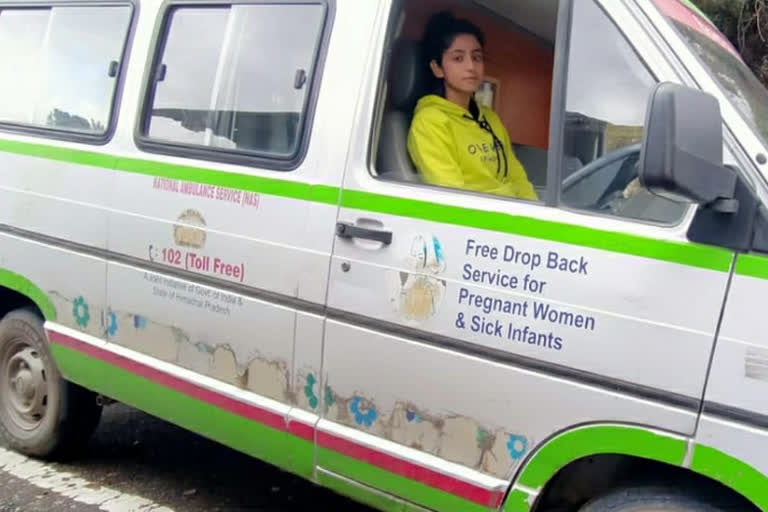 first woman ambulance driver of Himachal