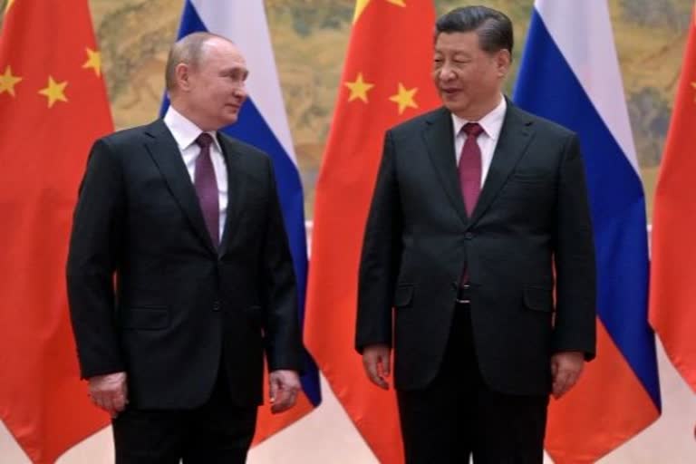 Putin Jinping meeting