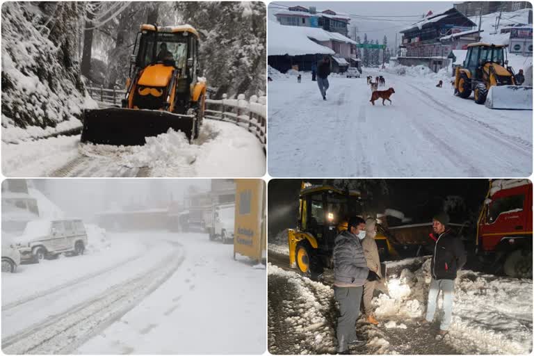 snowfall in Himachal