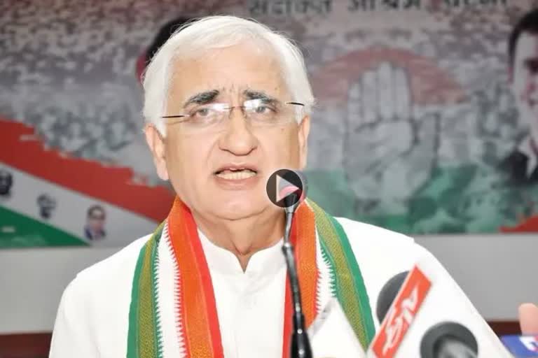 Salman Khurshid lashed out at Yogi Sarkar in Muradnagar